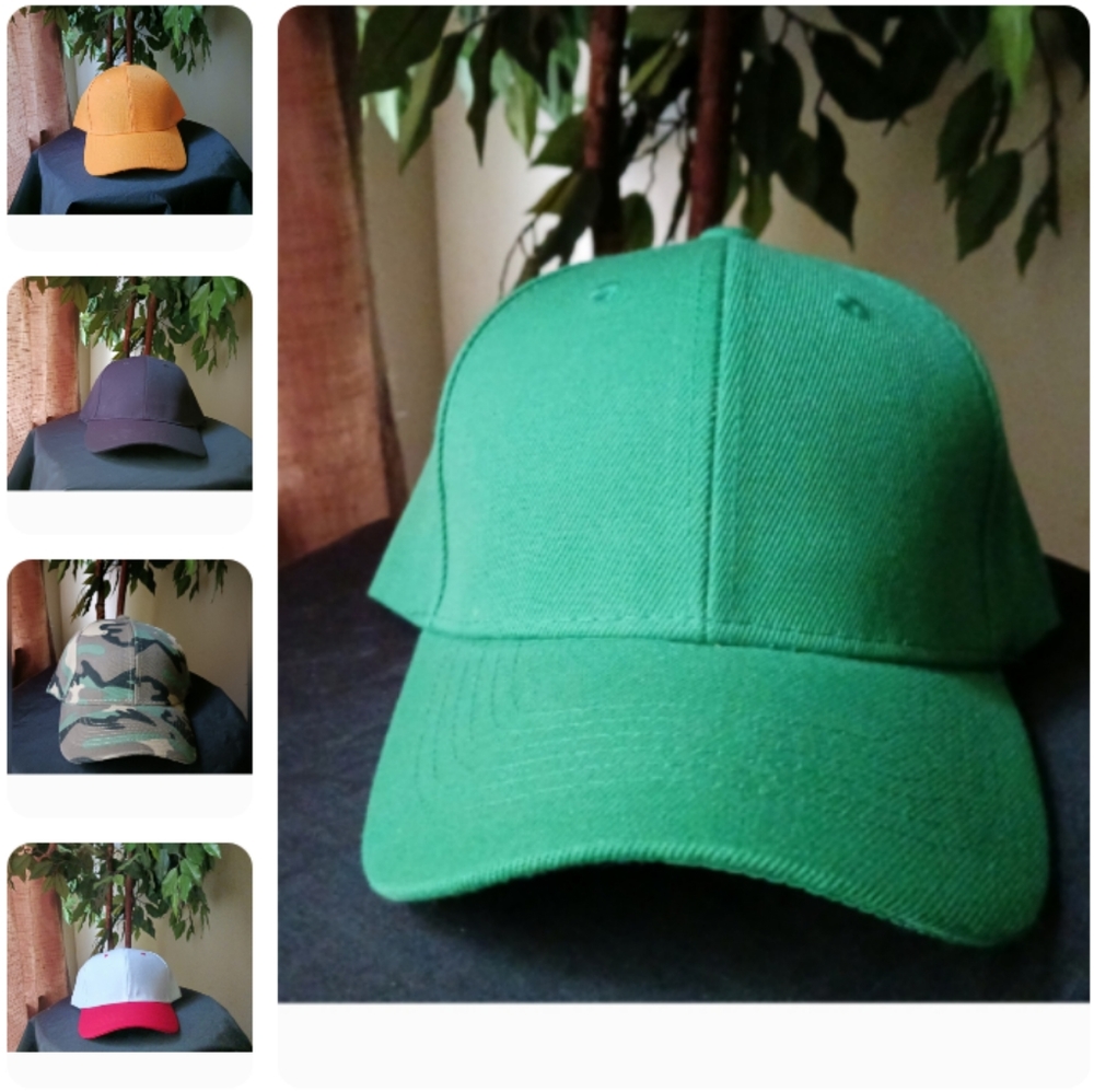 Vibrant Color Baseball Cap *Multiple colors available*